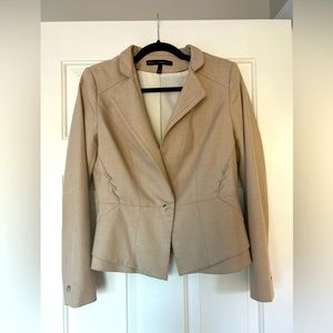 White House Black Market- Size 4, Tan Blazer